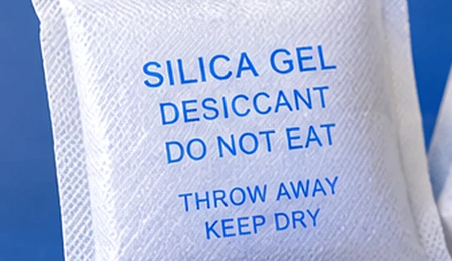 White Silica Gel Sachets product image, no branding