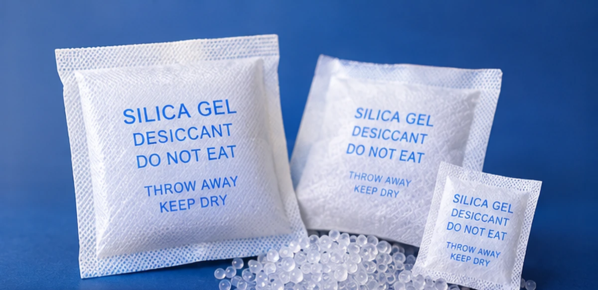 Silica desiccant products